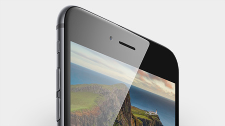 Both iPhone 6 models feature a new Retina HD display