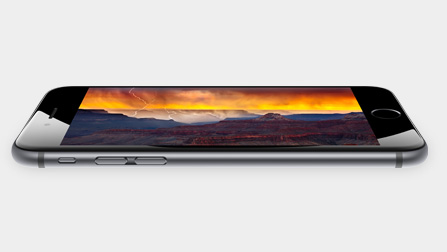 The cover glass is an ion-strengthened thing of beauty