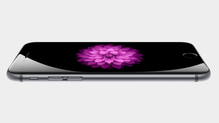 iPhone 6 has a continuous, seamless design
